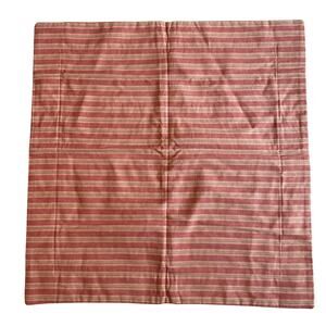 ETHAN ALLEN Pillow Sham Euro 24"x24" Custom Made Stripe NWT Home Classic Cover